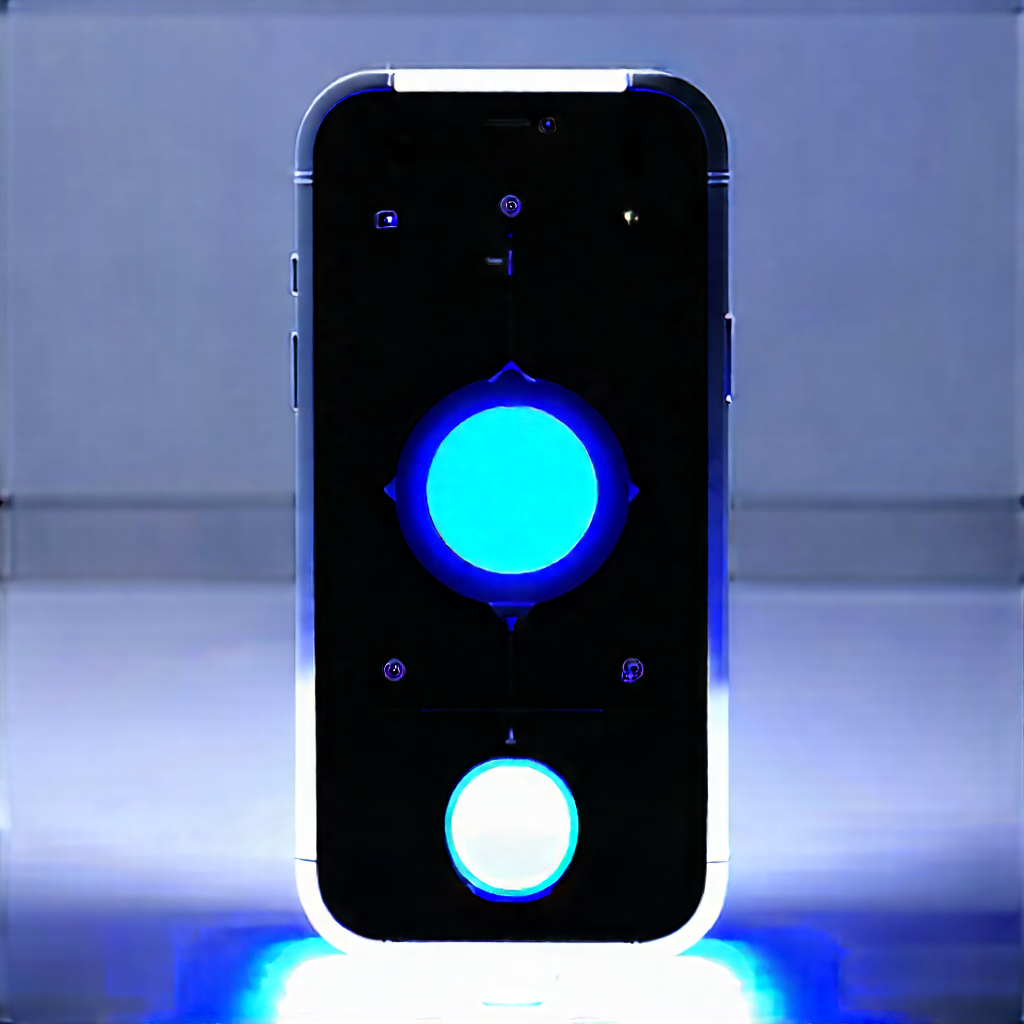 Smartphone with streaming content