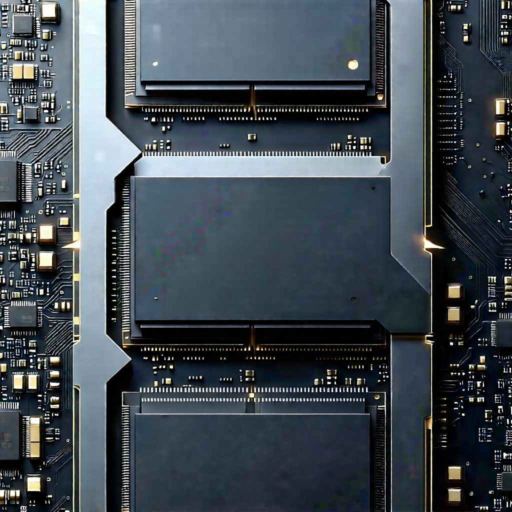 Close-up of memory module