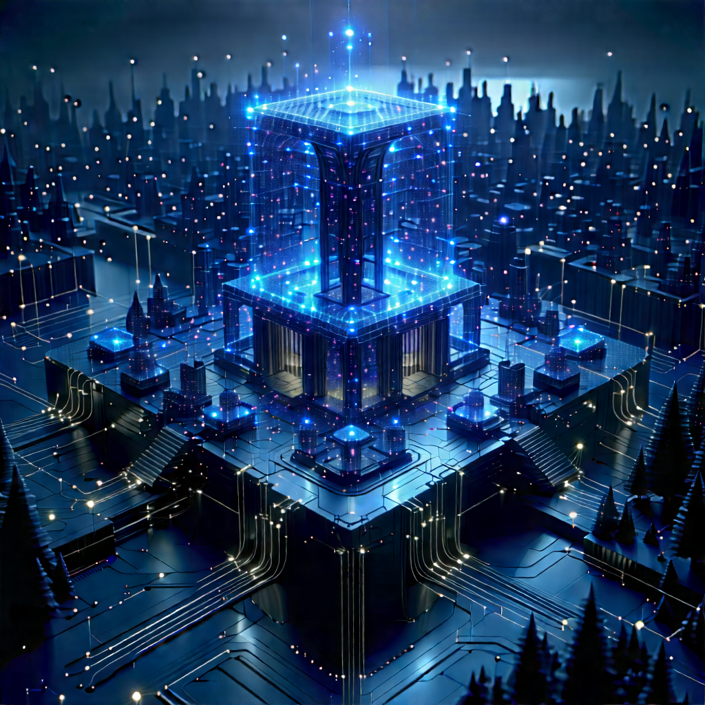 Blockchain network visualization