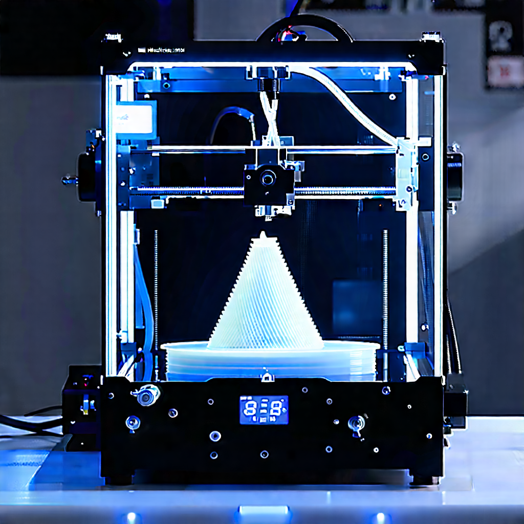 3d printer with data streams