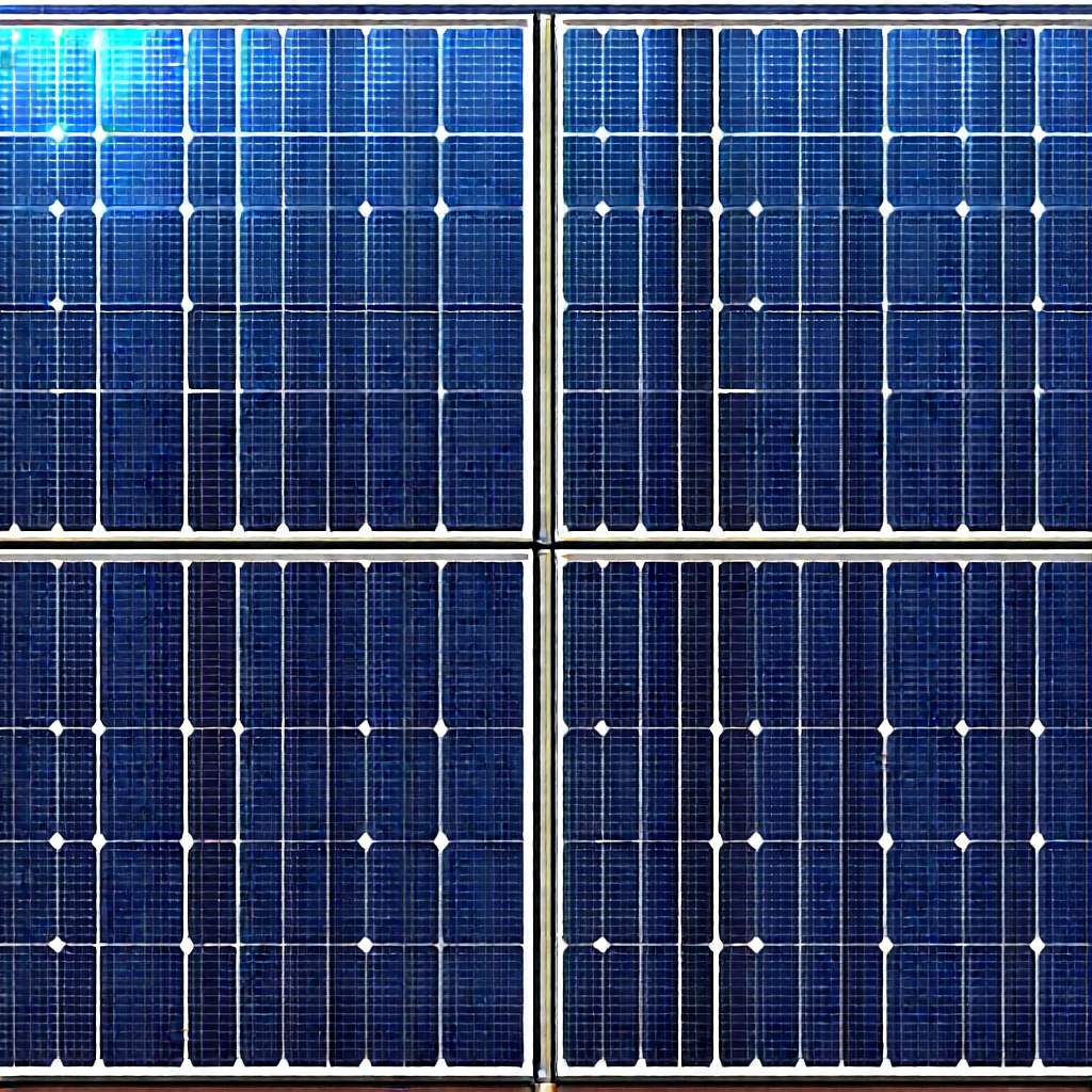 Solar panel with laser scanning