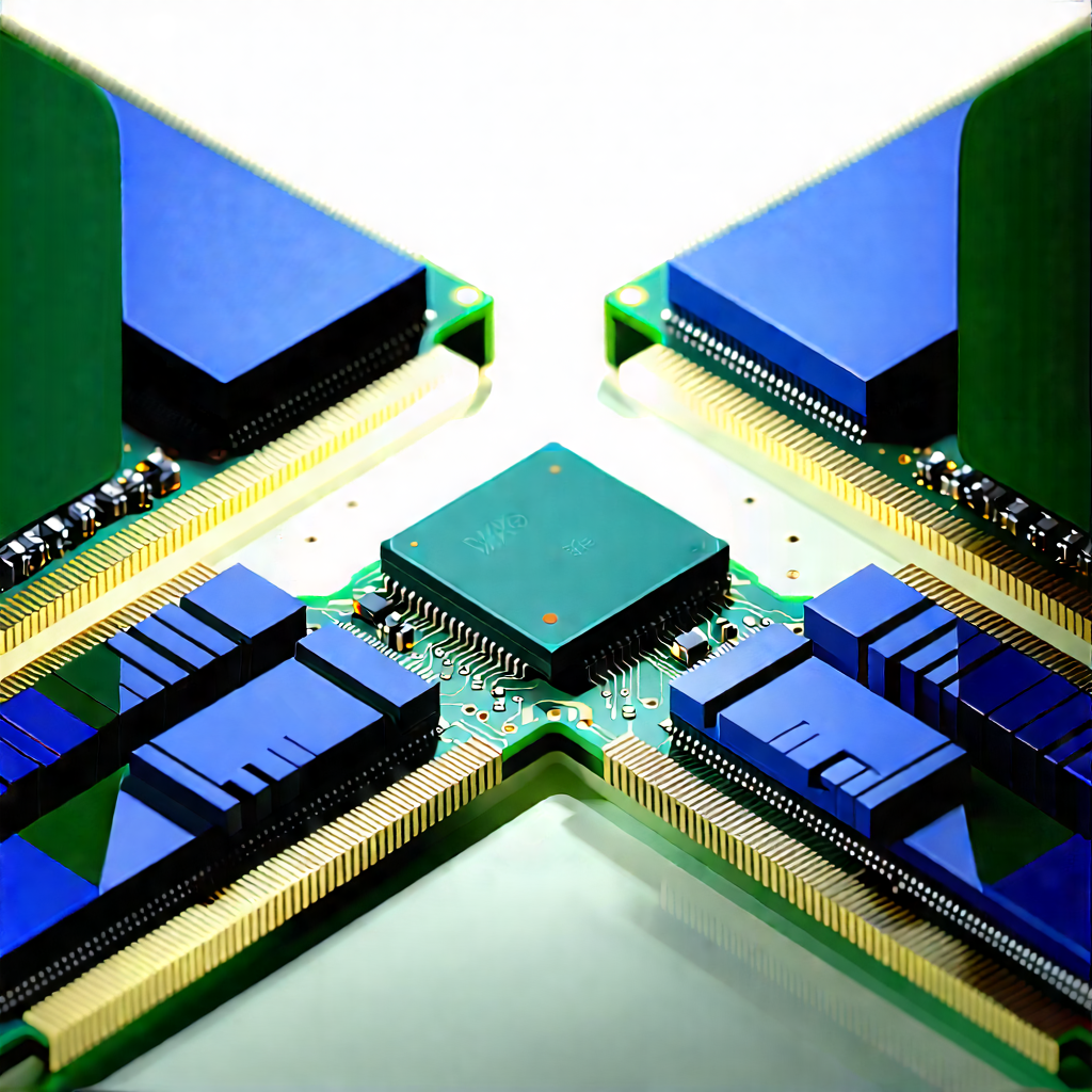 Close-up of memory module
