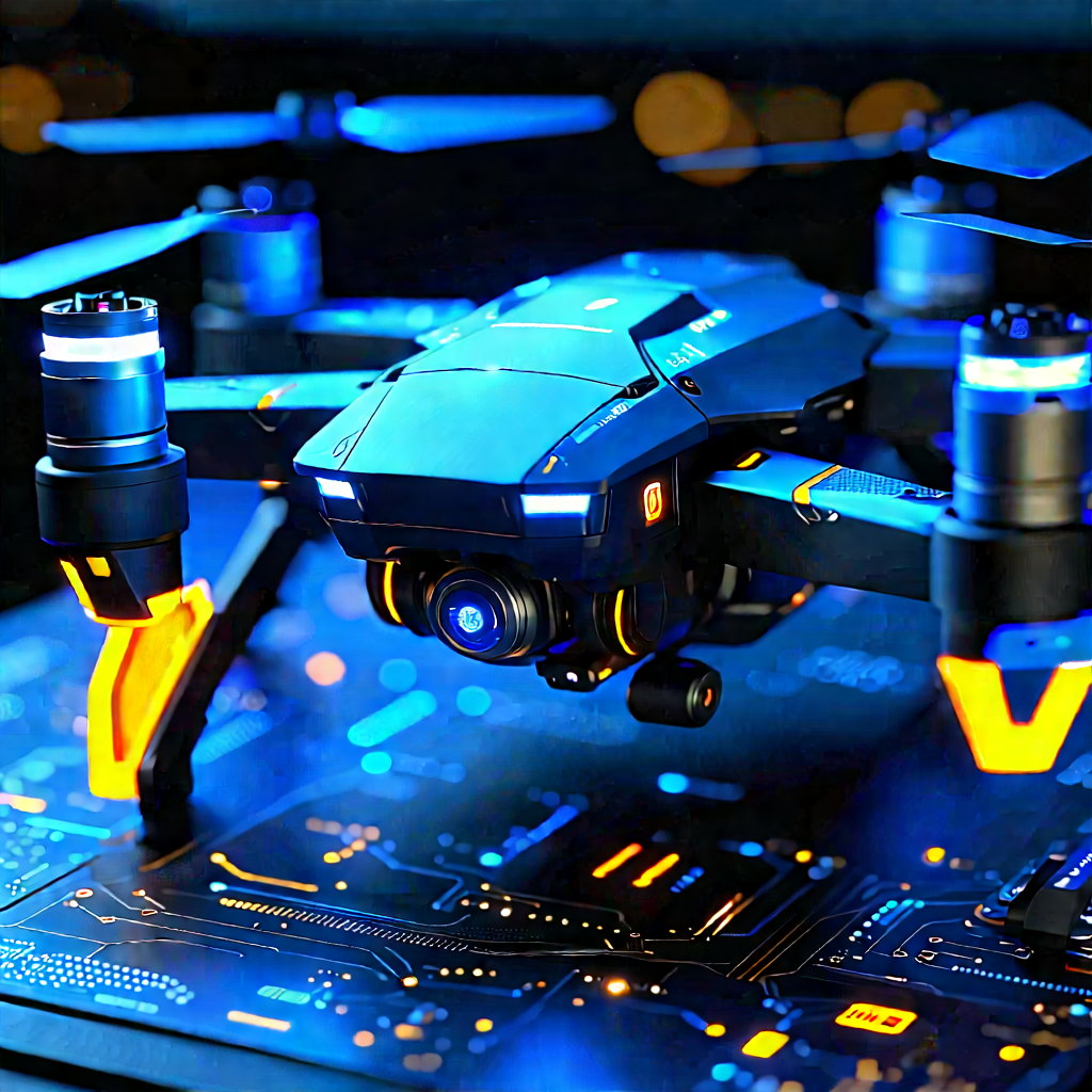 Drone with user interface