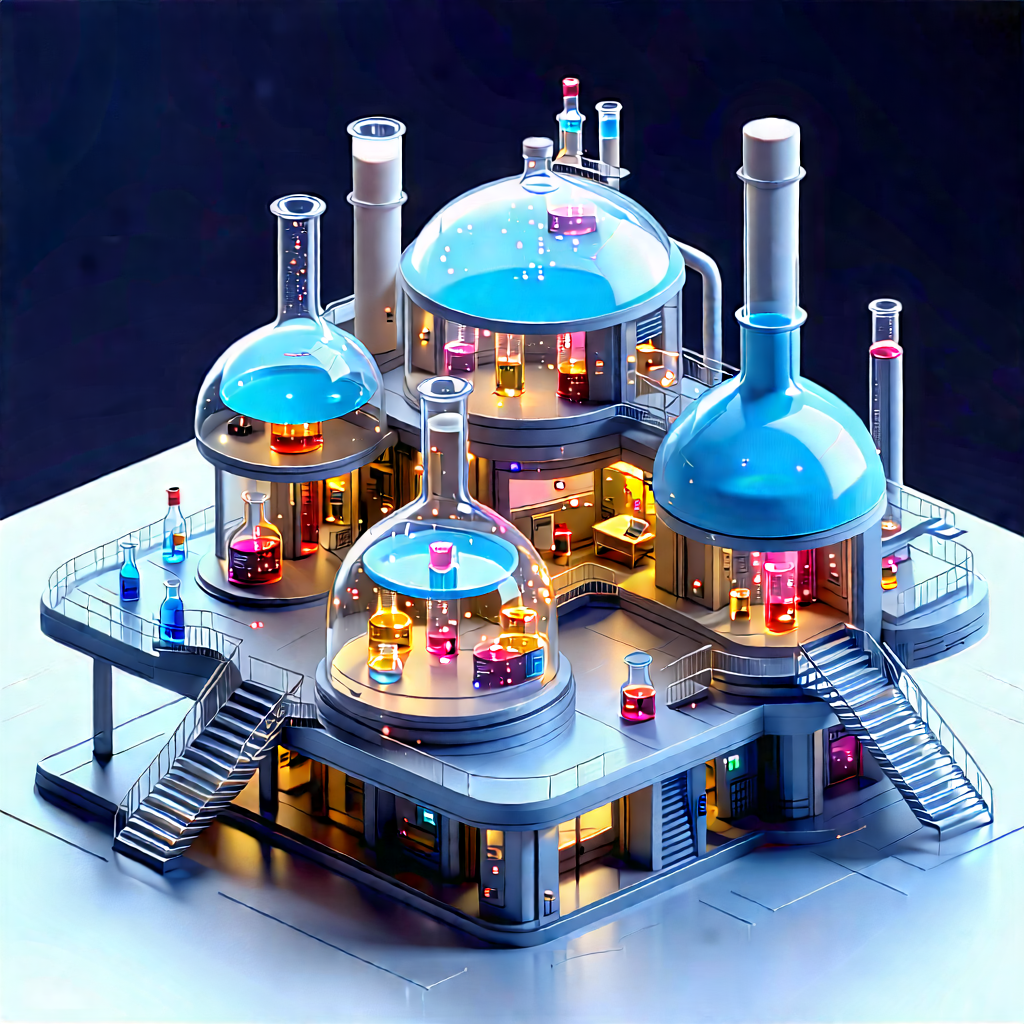 (futuristic:1.31) Research Laboratory With Large, Futuristic