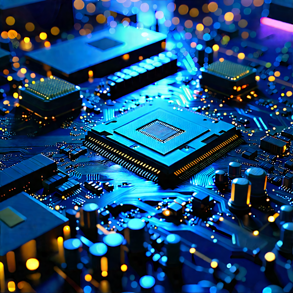 Circuit board with laser scanning