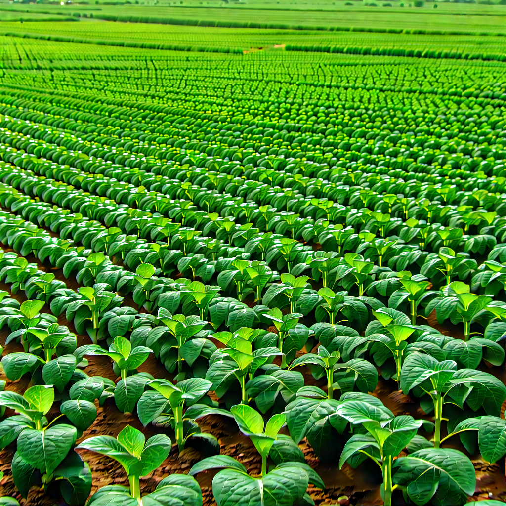 Agricultural Technology In Field Deployment With Large, Lush