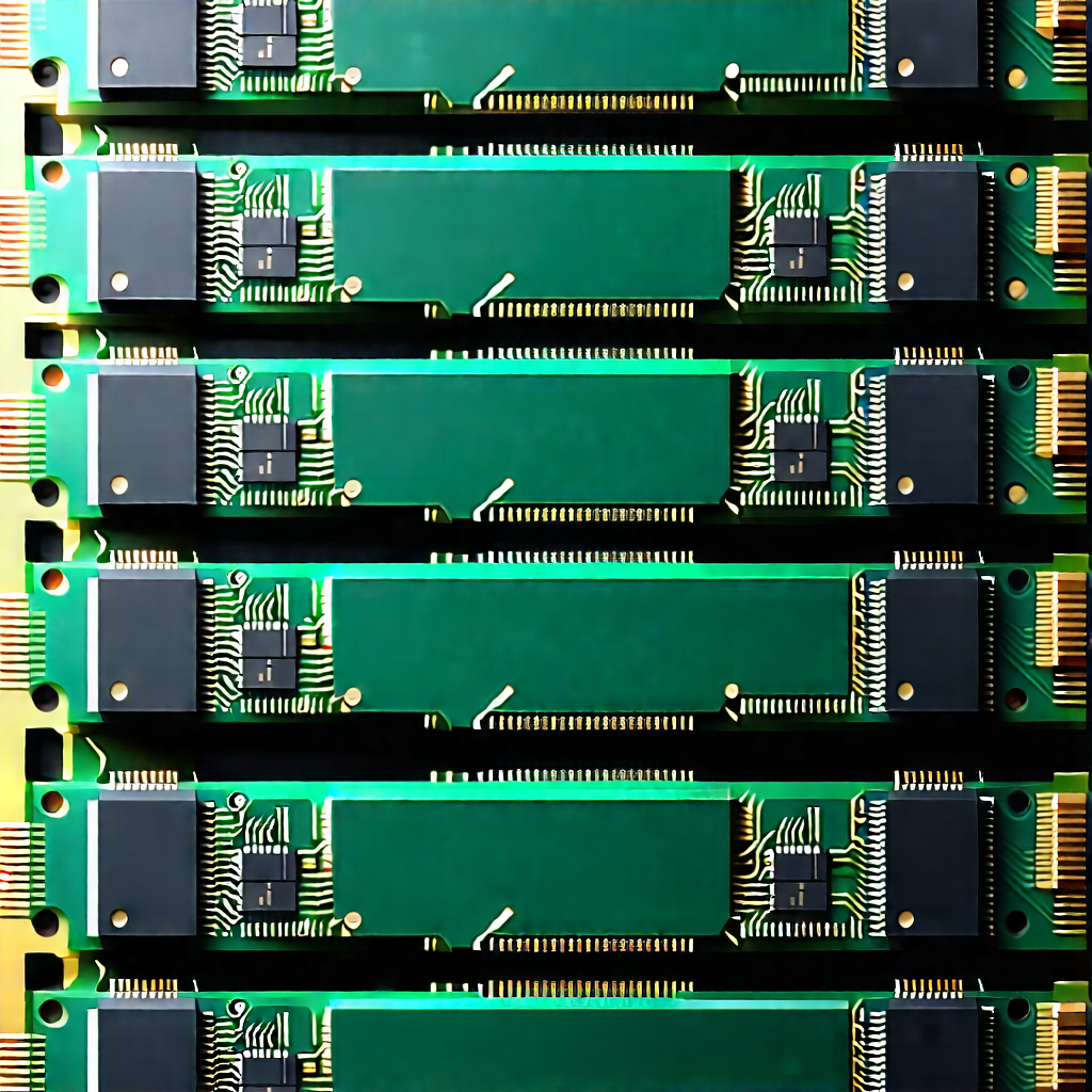 Close-up of memory module