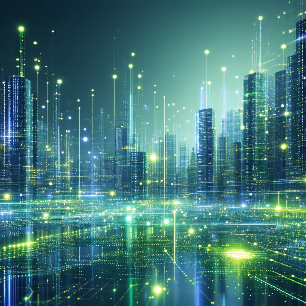 Tech Stock Photography: Big data visualization