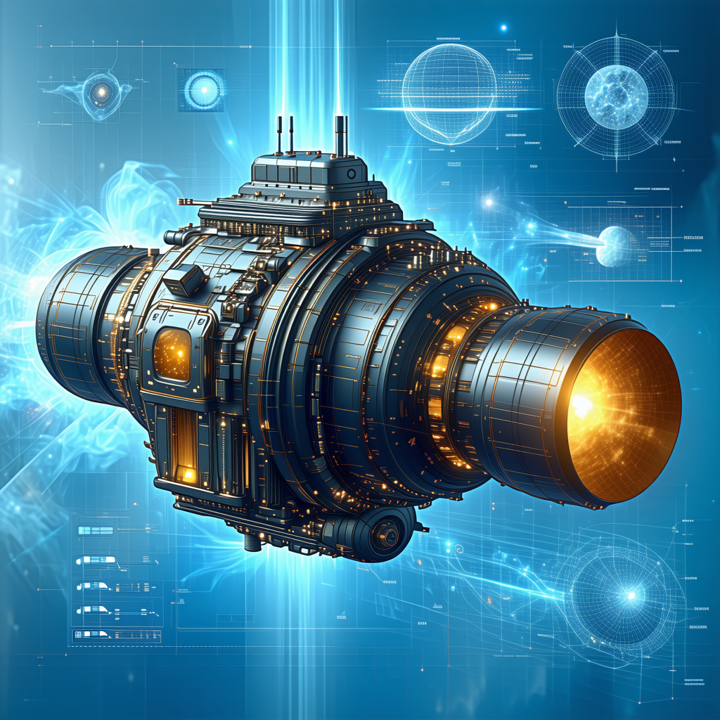 futuristic spacecraft large,