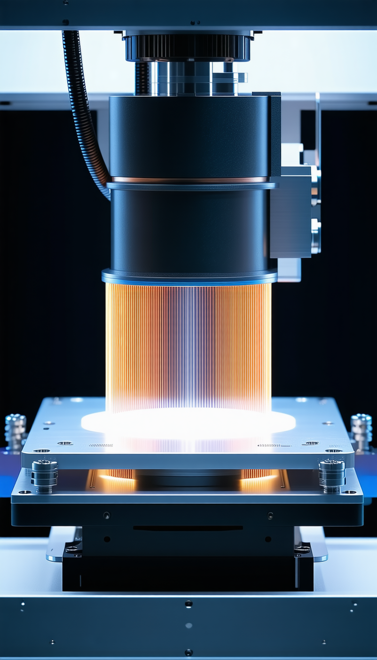 large, black machine