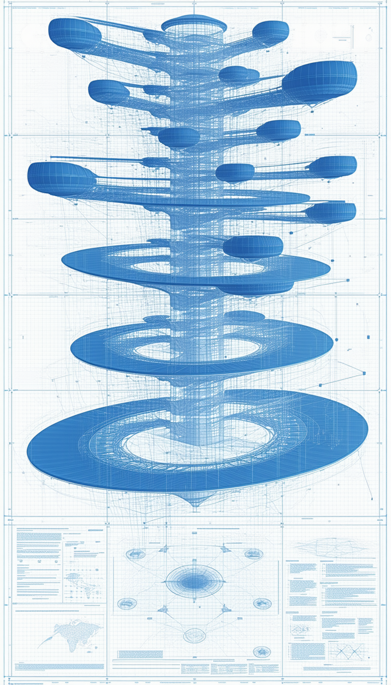 blue spiral shown