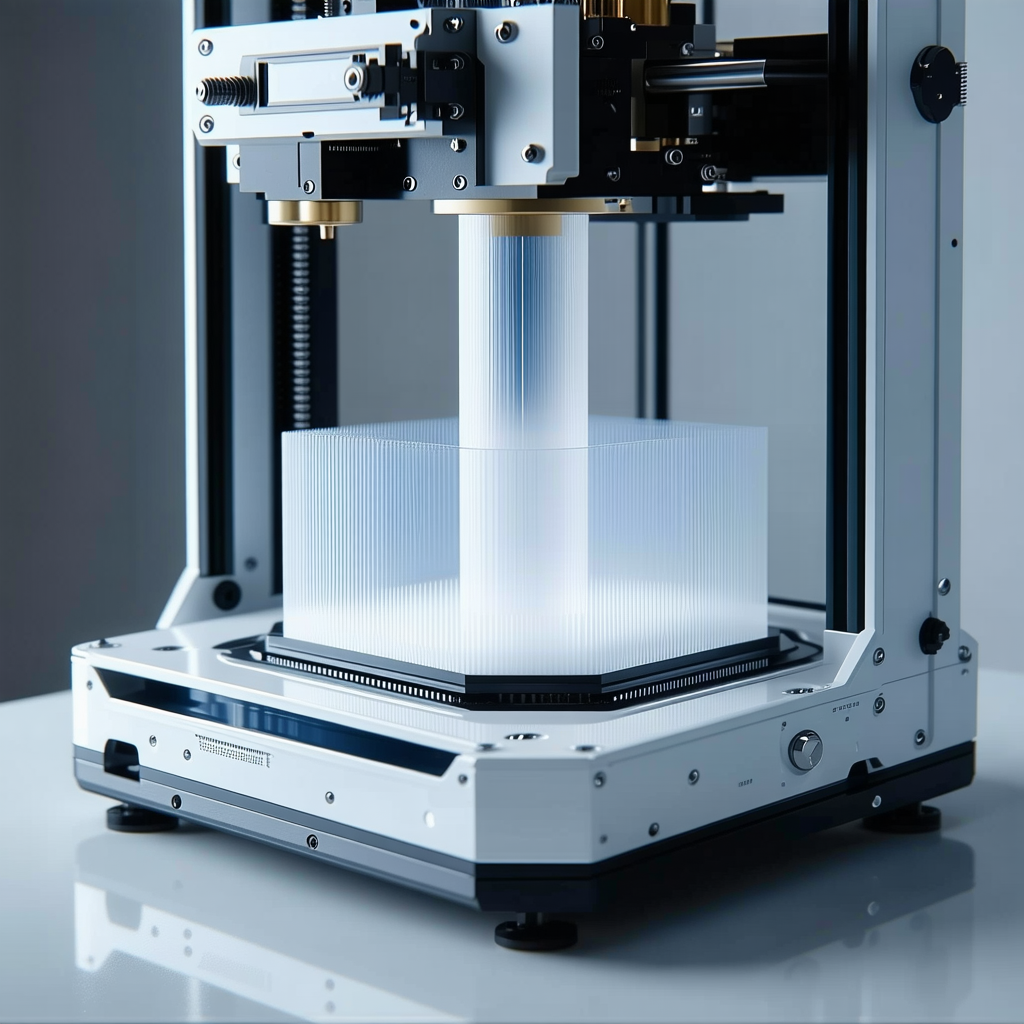 white printer sitting