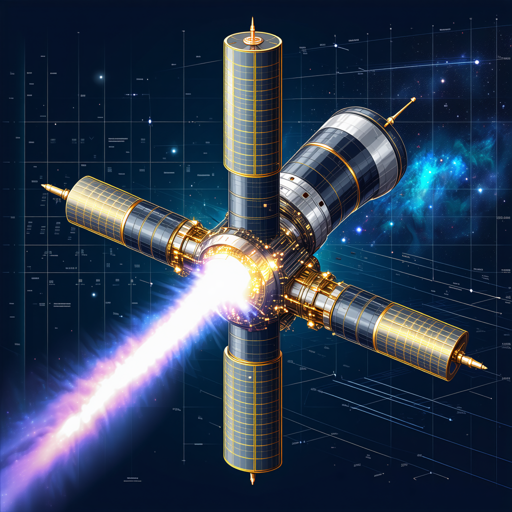 futuristic spacecraft large,