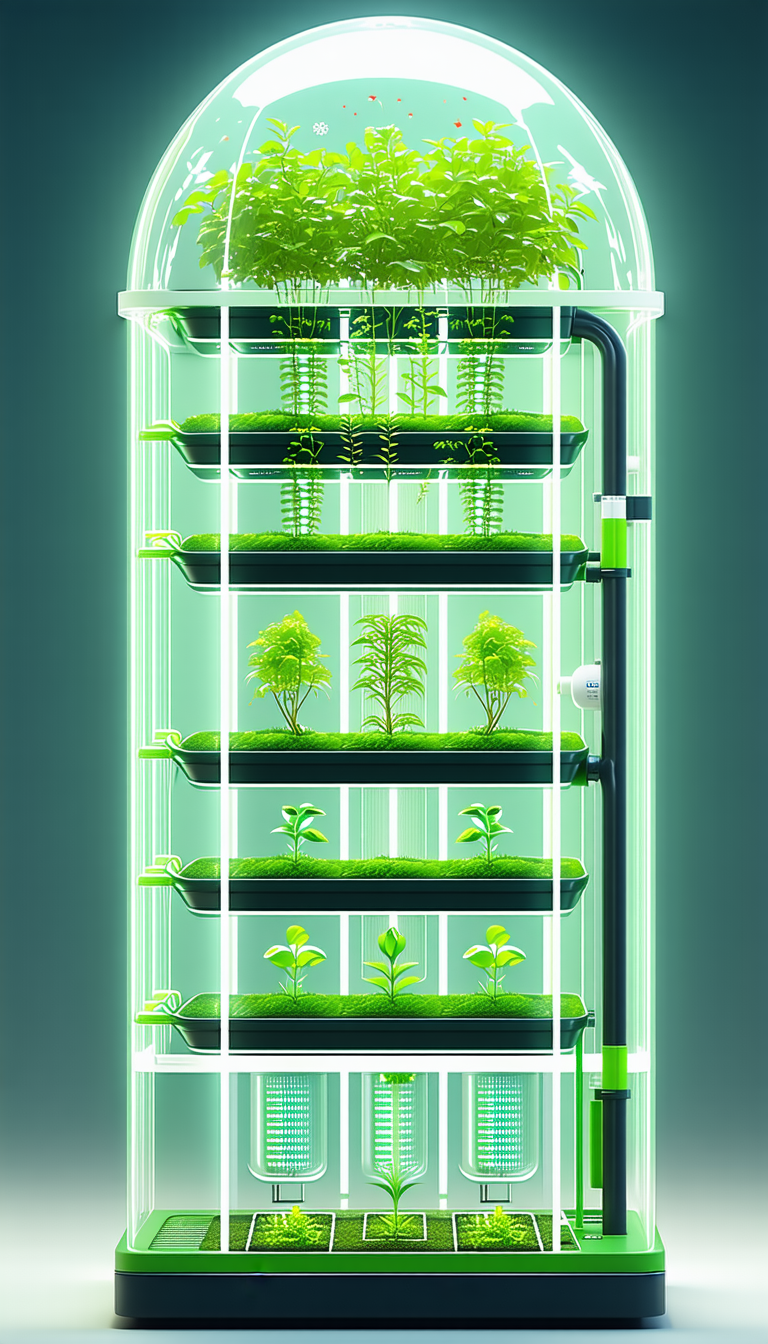 large, multi-tiered plant