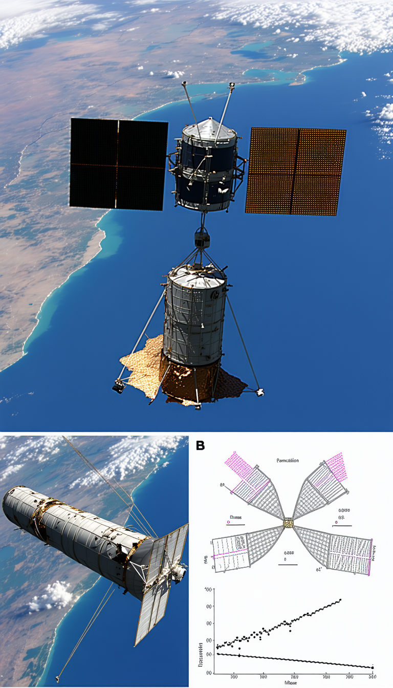 large satellite