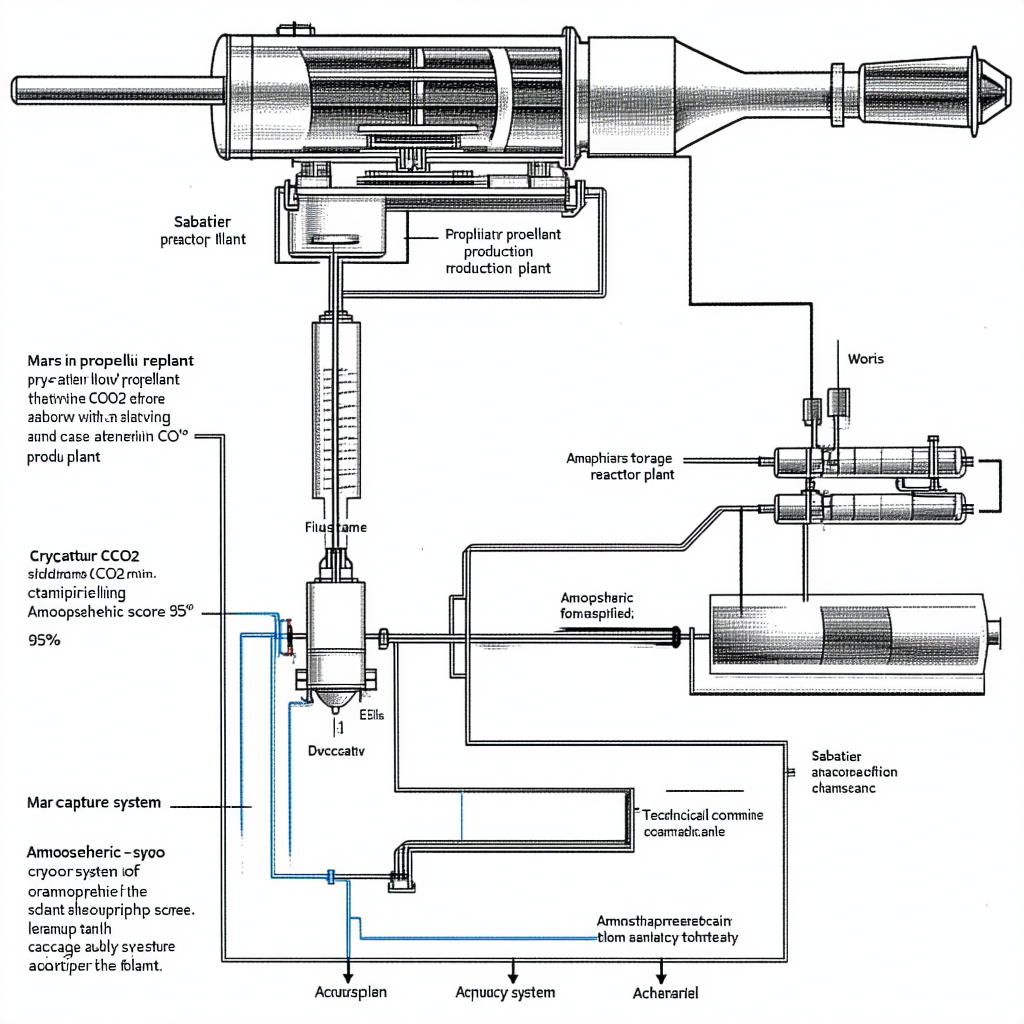 The Image Is A Diagram Of A Chemical Process, Showing The Various Components And Their Interactions