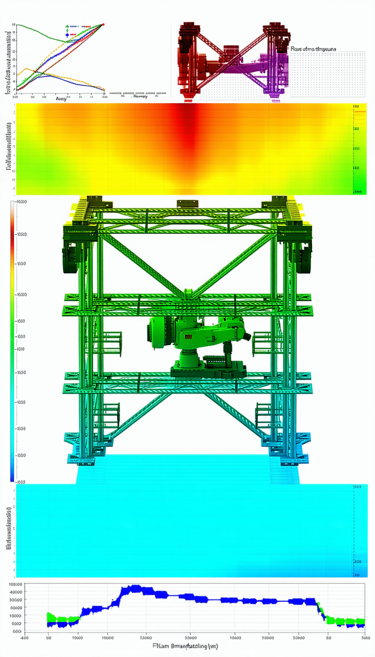 A Large Green Machine Is Shown In A 3d Image