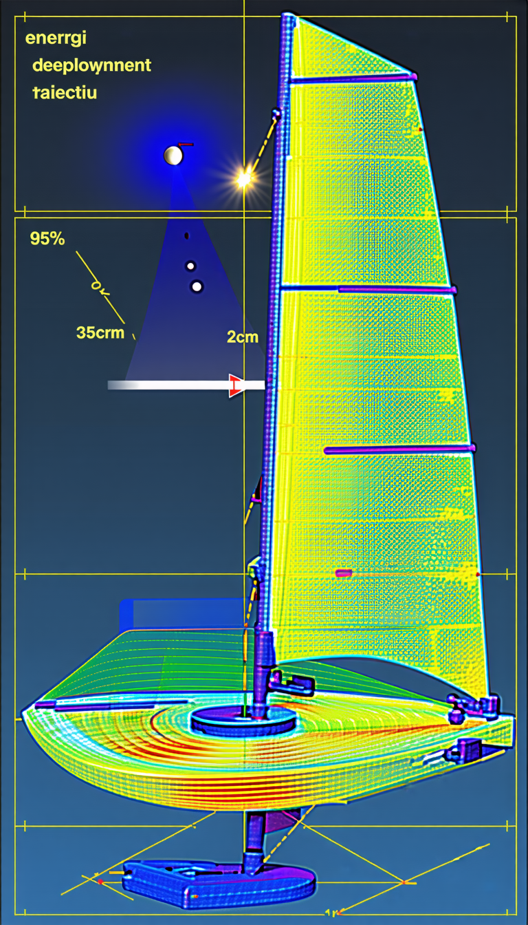 A Sailboat Is Shown In A Computer-generated Image