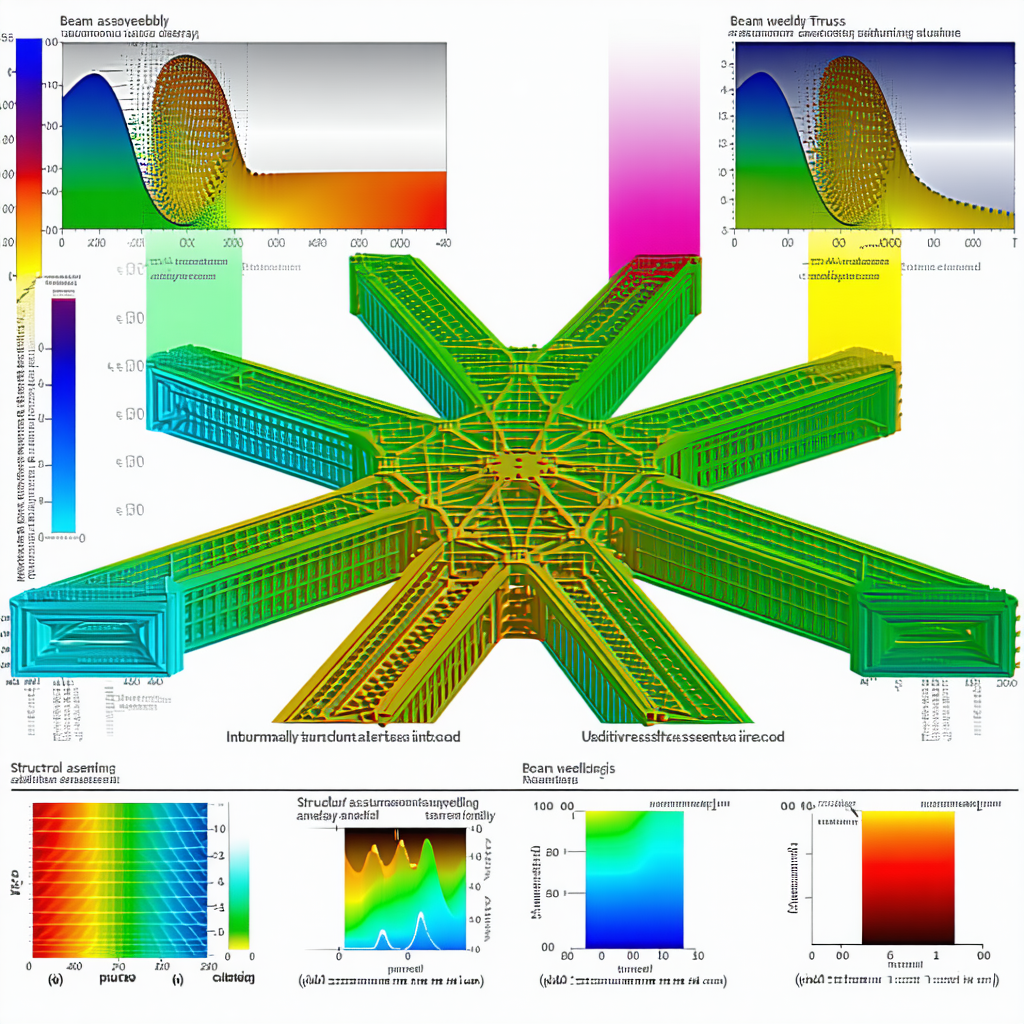 The Image Is A Diagram Of A Large, Three-dimensional Structure, Possibly A Building Or A Sculpture