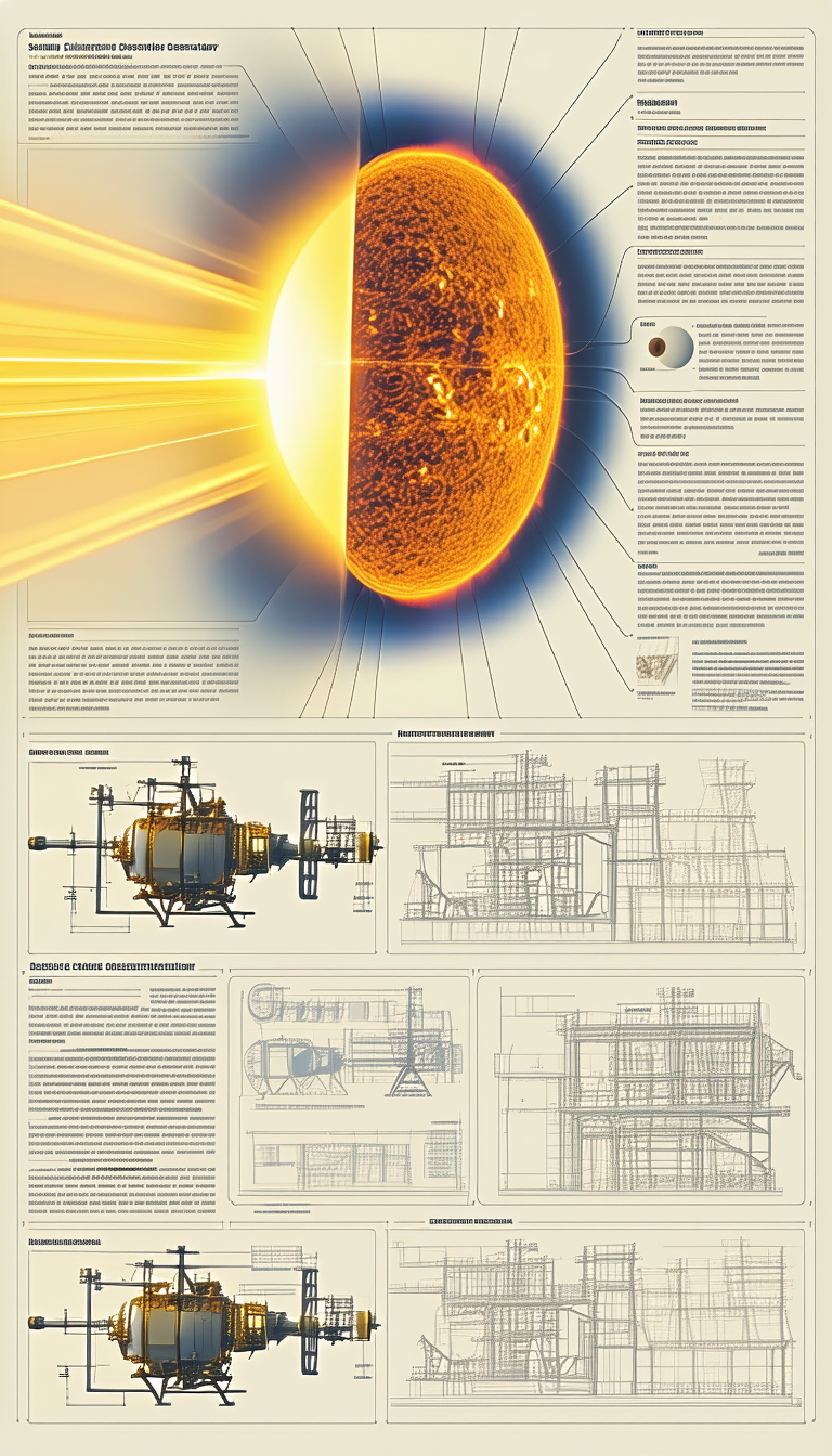 A Large Poster Is Displayed, Featuring A Solar System Model