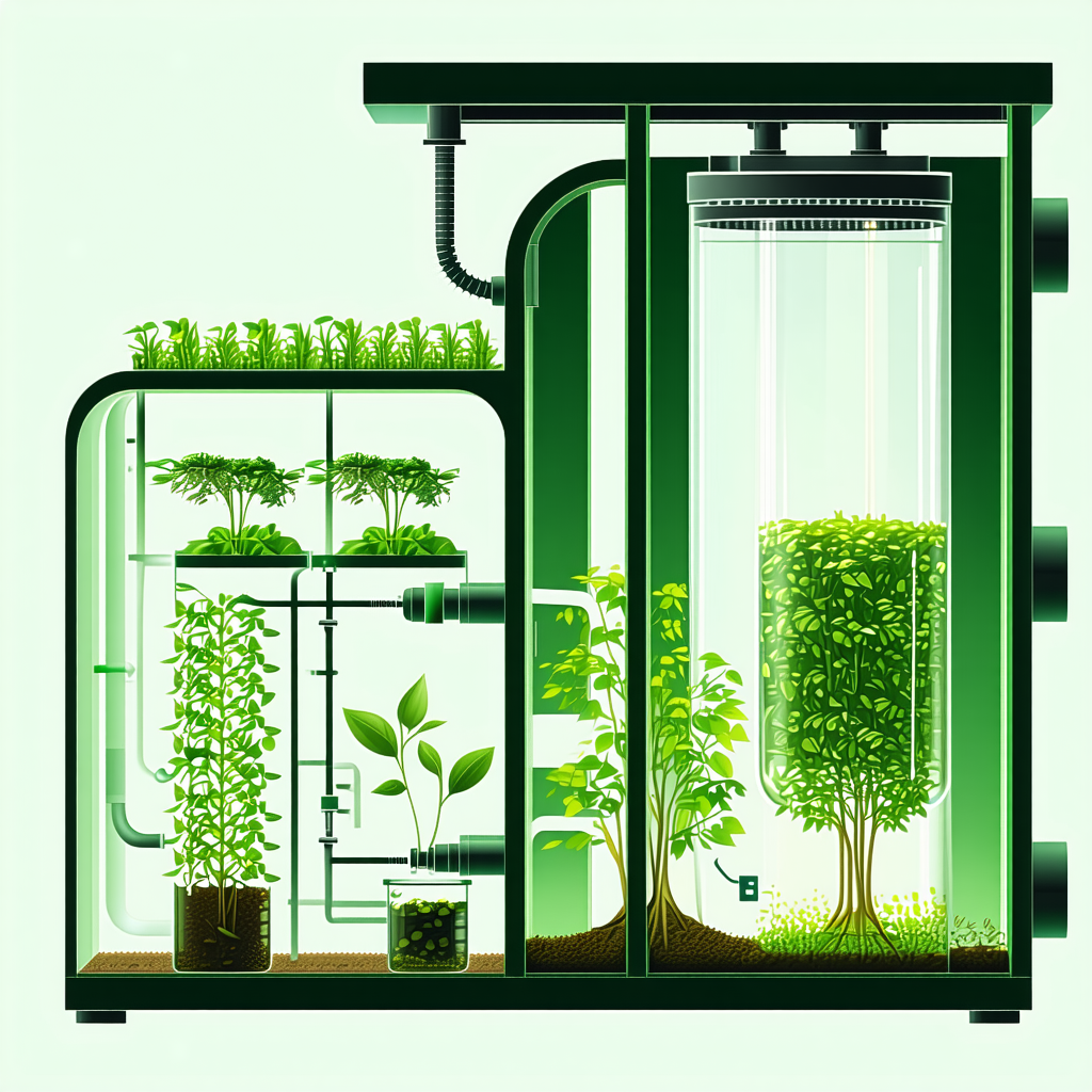 A Greenhouse With A Variety Of Plants Inside