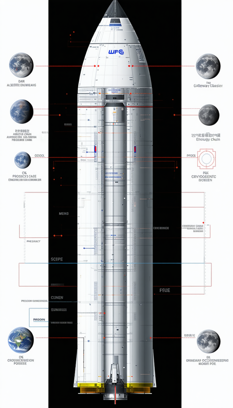 The Image Is A Diagram Of A Space Shuttle, Showing The Various Components And Their Functions