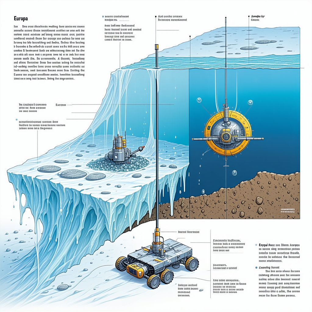 detailed illustration underwater vehicle