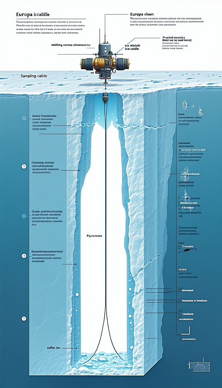 The Image Is A Diagram Of A Glacier, Showing The Layers And The Process Of Melting