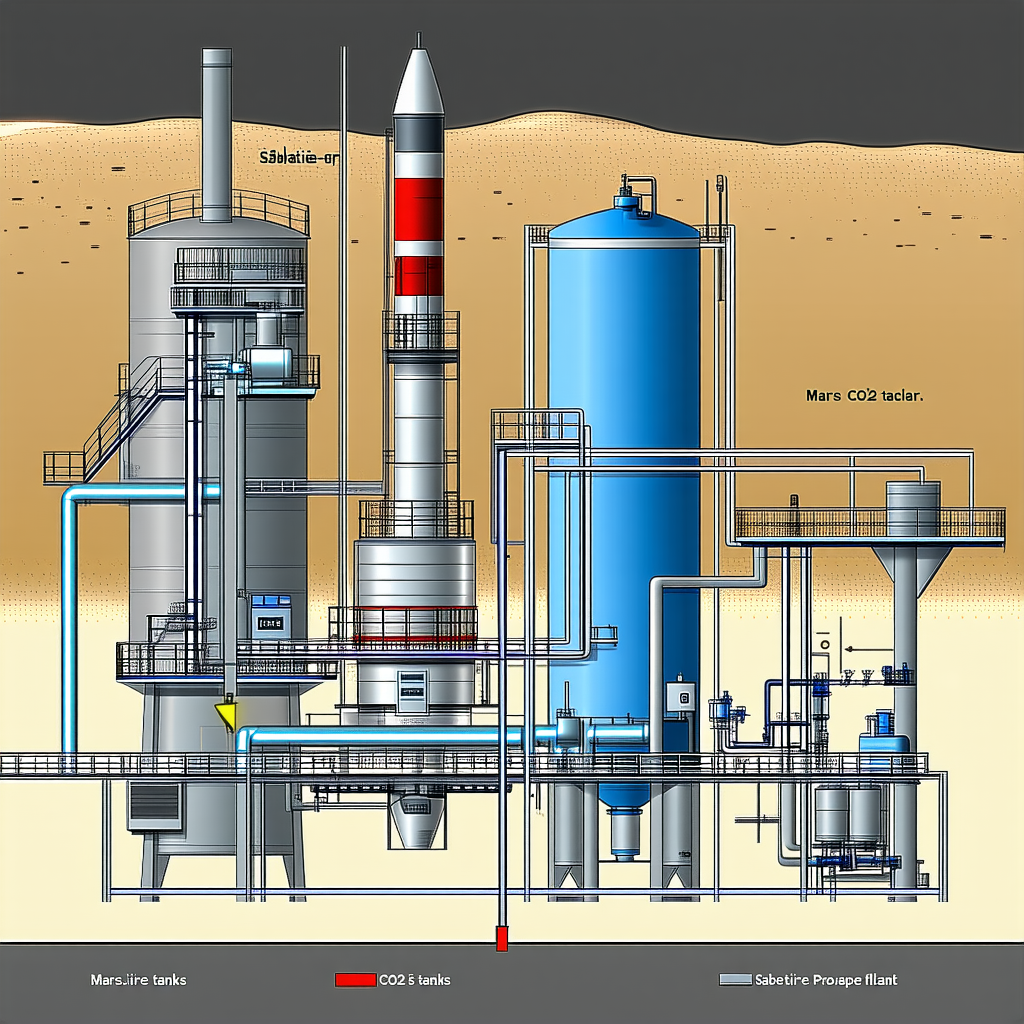 large industrial plant shown drawing