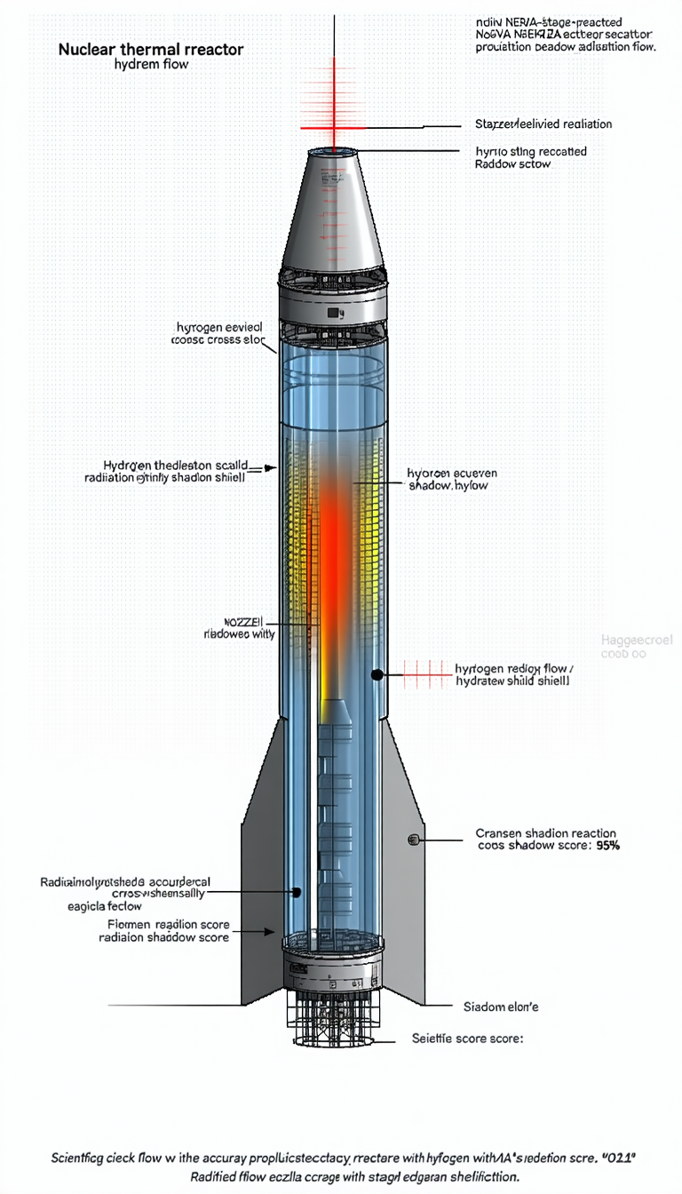 The Image Is A Diagram Of A Rocket Engine, Showing The Various Components And Their Functions