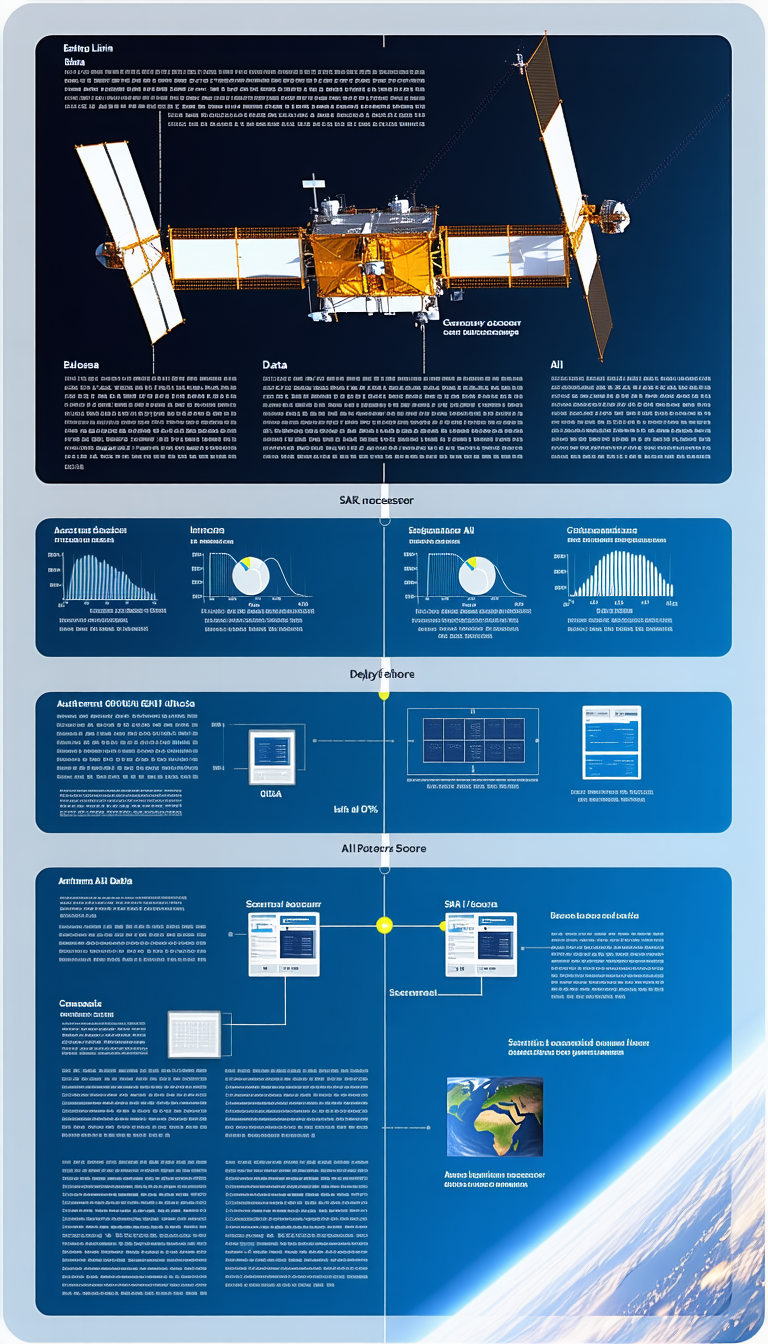 The Image Is A Diagram That Shows The Different Stages Of A Satellite's Life Cycle