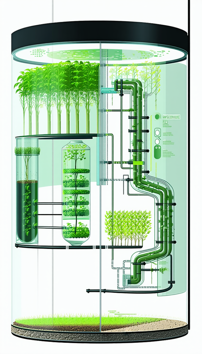drawing plant growth system