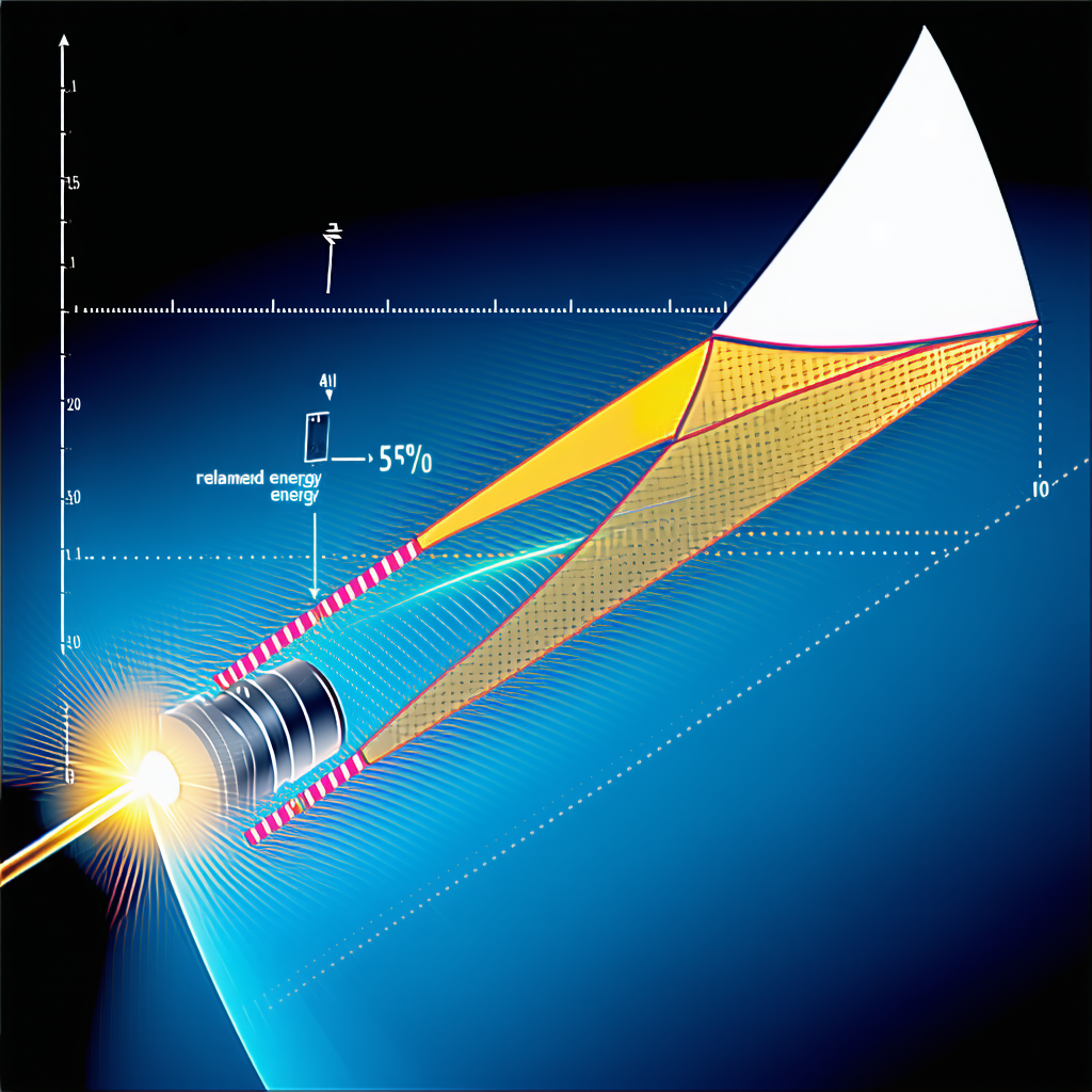 A Blue Background With A White Arrow Pointing Upwards