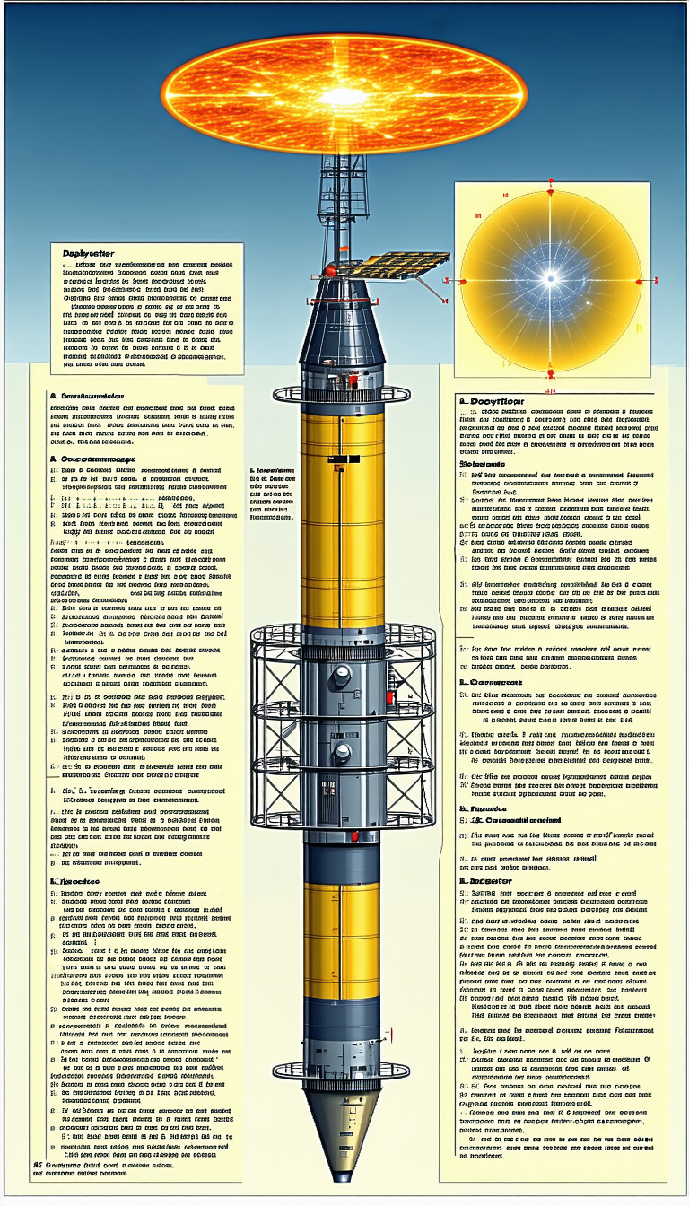 A Yellow And Blue Diagram Is Displayed On A Page