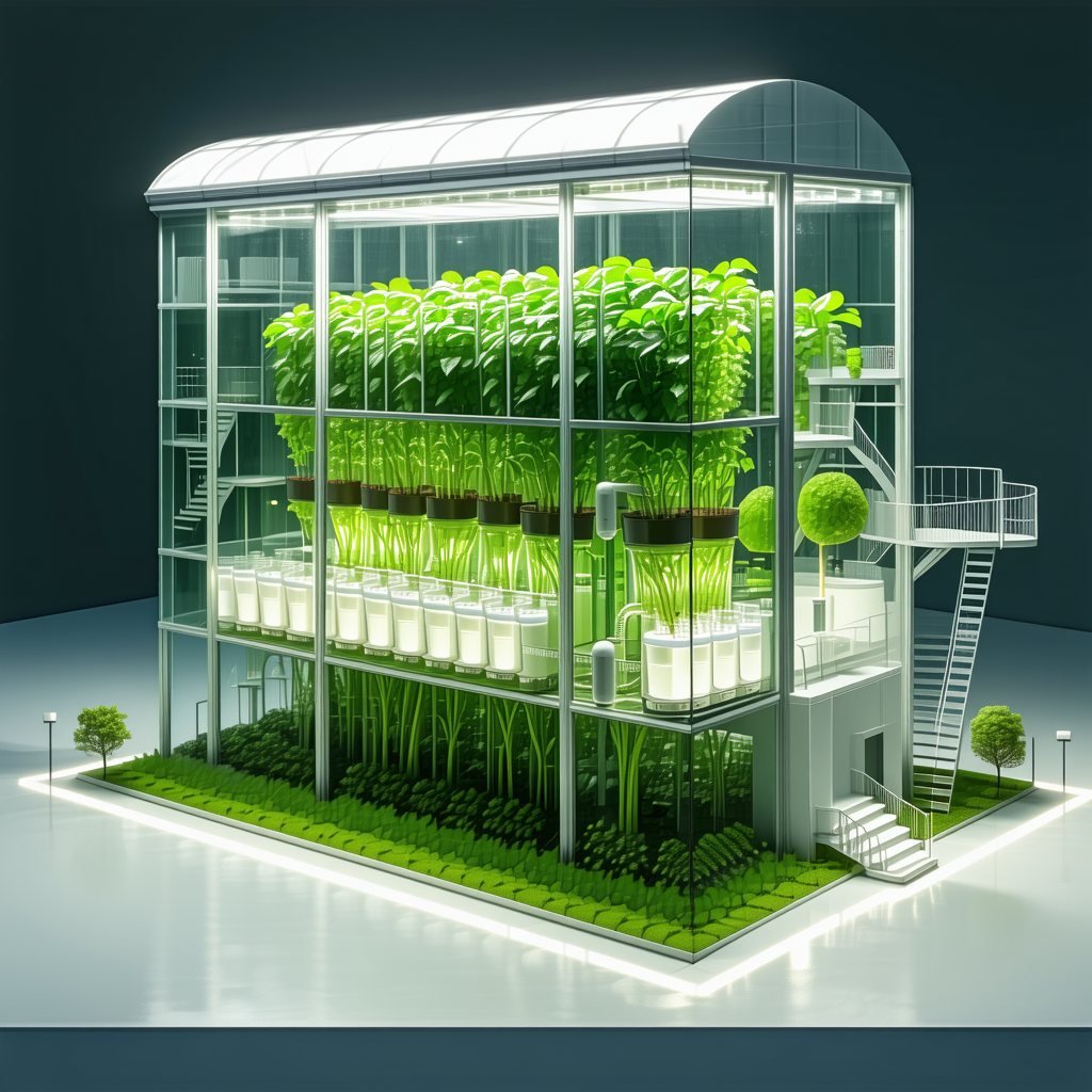 A Large, Modern Building With A Unique Design