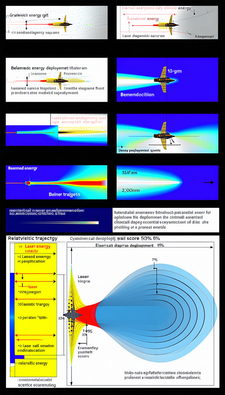 The Image Is A Collection Of Diagrams And Graphs, Each Illustrating Different Aspects Of A Laser