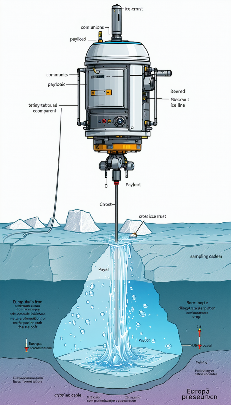 The Image Is A Detailed Illustration Of A Drilling Machine In Action