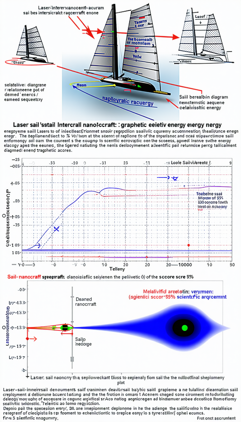 The Image Is A Graph Showing The Energy Levels Of A Laser Sail