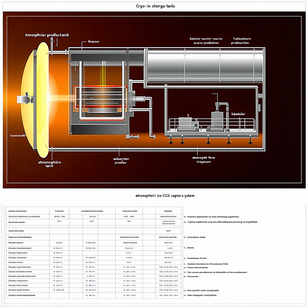 A Diagram Is Displayed On A Computer Screen, Showing The Process Of A C02 Refrigeration System