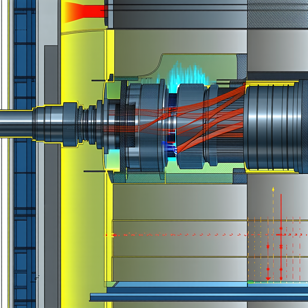 A Computer-generated Image Of A Machine Is Shown