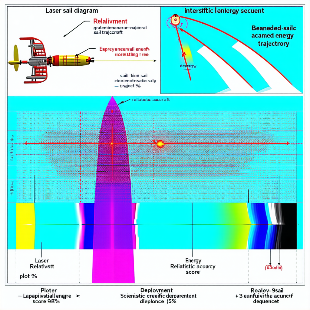 The Image Is A Diagram Showing The Energy Transfer Between A Laser And A Sail