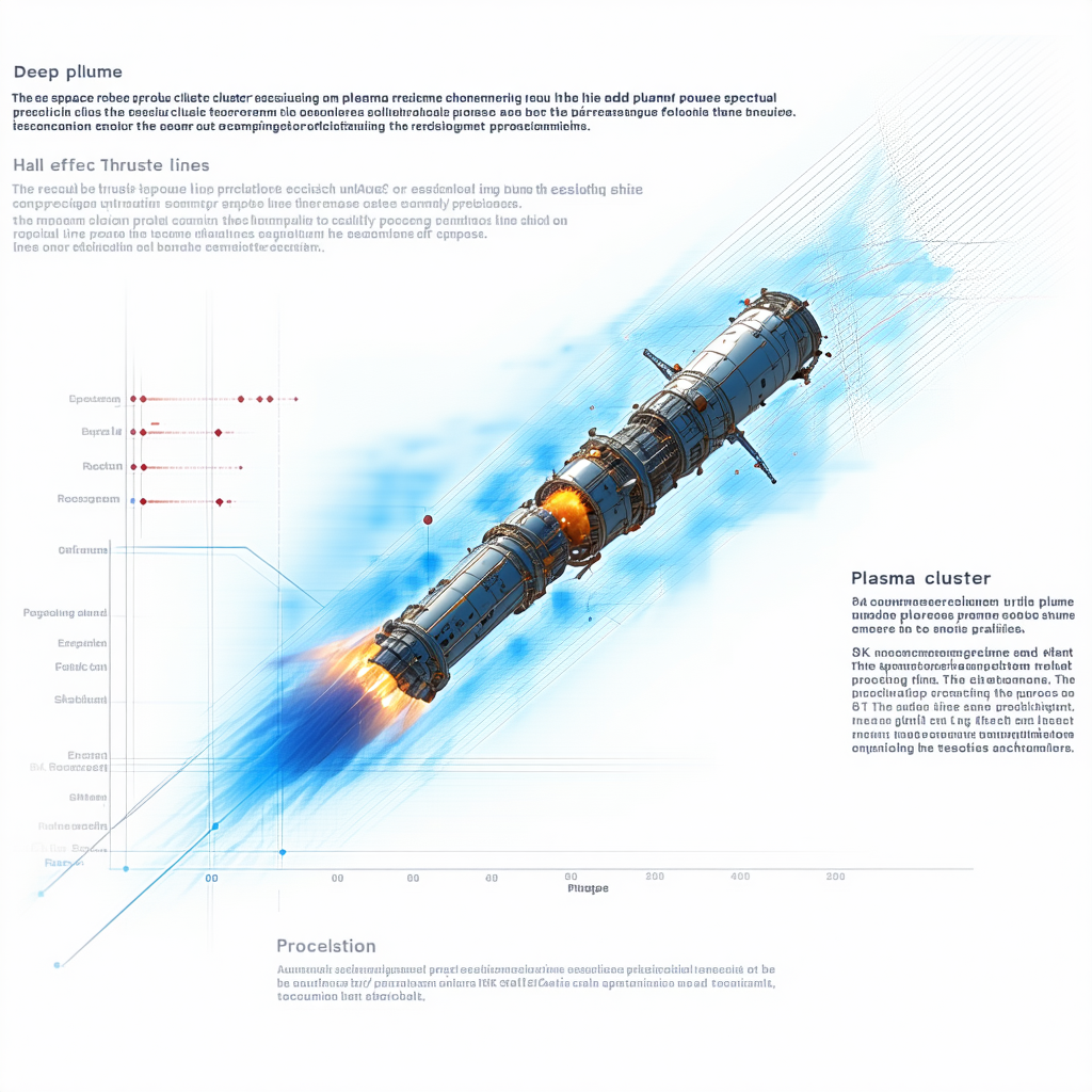 A Blue And White Rocket Is Shown In A Diagram, With A Line Showing The Trajectory Of The Rocket