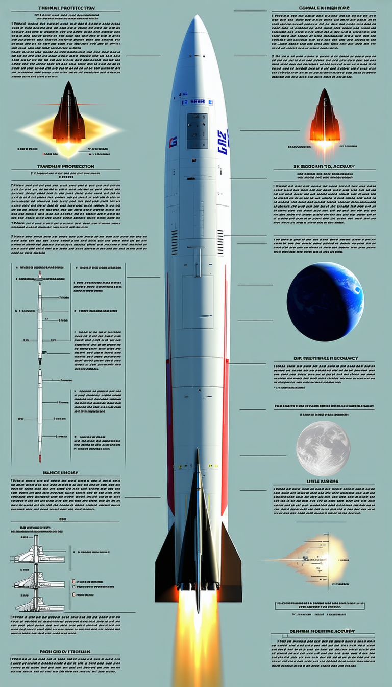 A Large Poster Is Displayed, Showcasing A Space Shuttle And Its Various Components