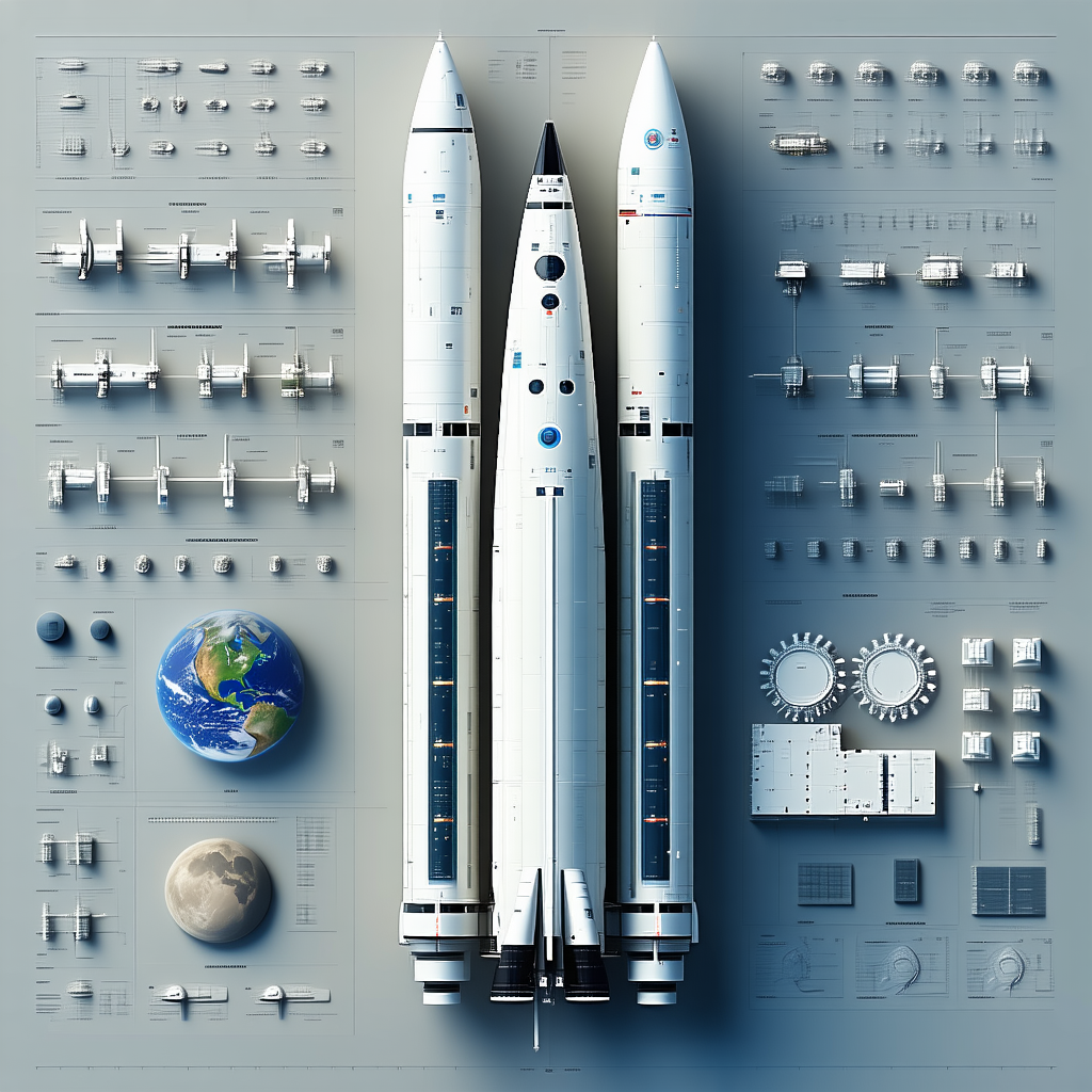 large white space shuttle shown