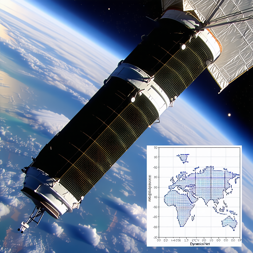 A Large Satellite Dish, Which Is Located In The Upper Right Corner Of The Image