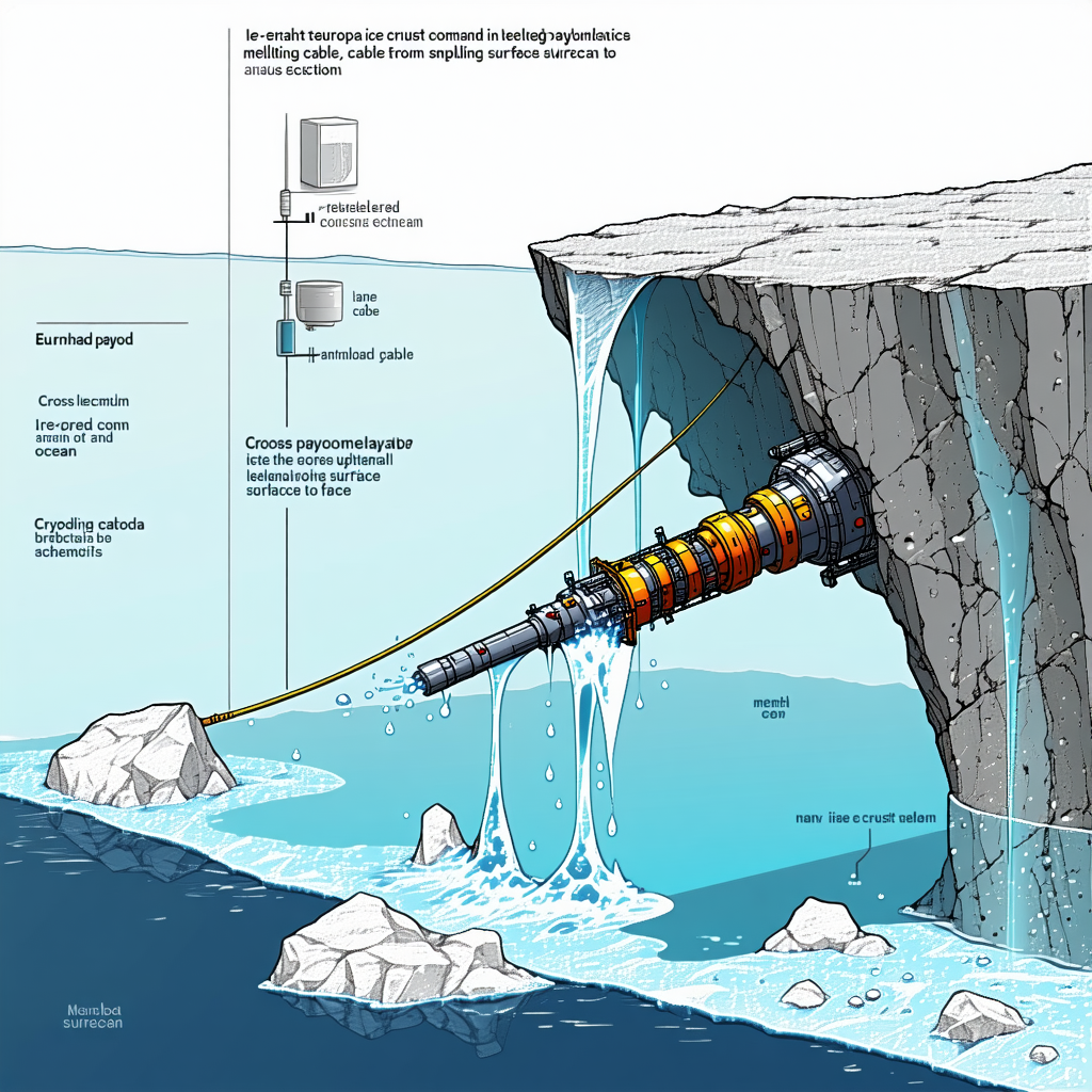 The Image Is A Detailed Illustration Of A Submarine, With A Focus On Its Underwater Operations