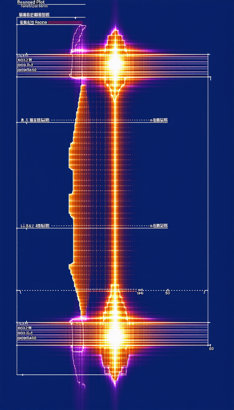 displays large orange striped structure