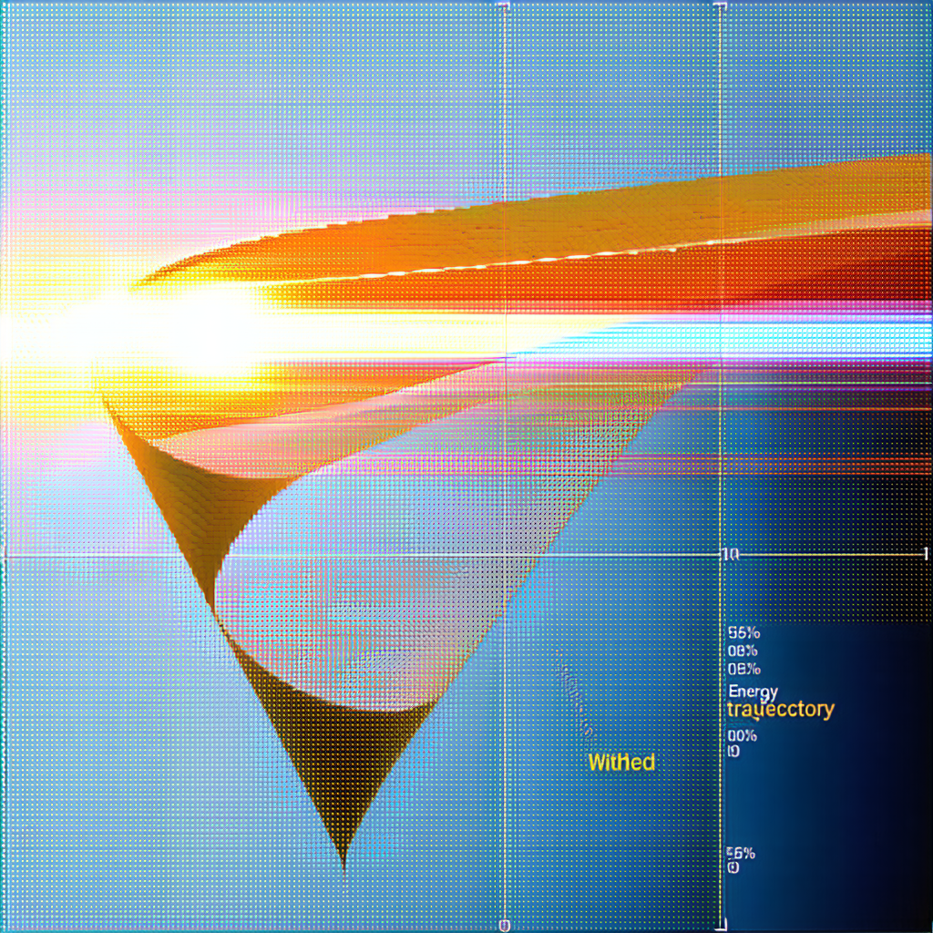 The Image Is A Graphic Representation Of A Wavy Line, Which Appears To Be A Graph Or A Chart