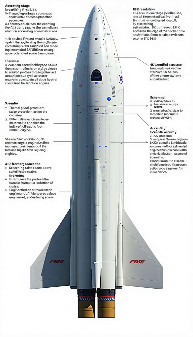 A Diagram Of A Rocket Is Shown, With Various Parts Labeled