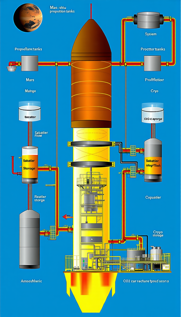 A Large, Multi-level Structure Is Shown In A Blue And Yellow Color Scheme